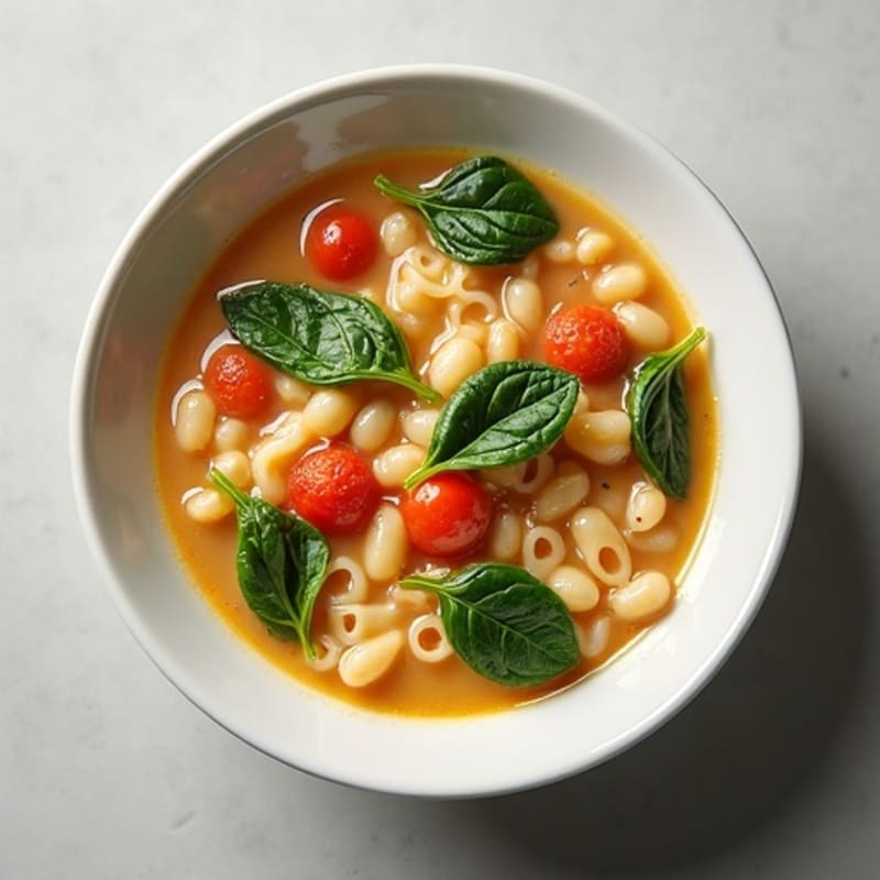 Creamy Vegetarian Spinach Lasagna Soup