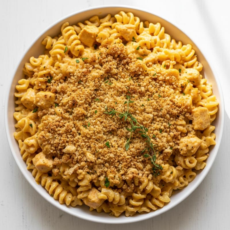 High-Protein Baked Macaroni and Cheese