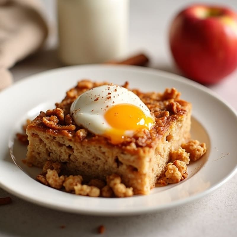 Baked Cinnamon Apple Oatmeal