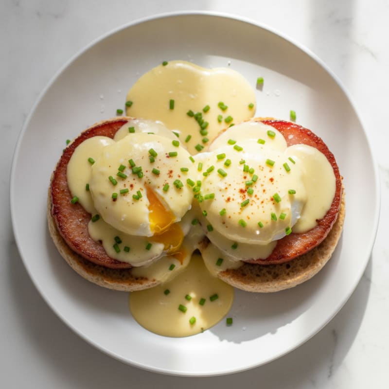 Classic Eggs Benedict with Hollandaise