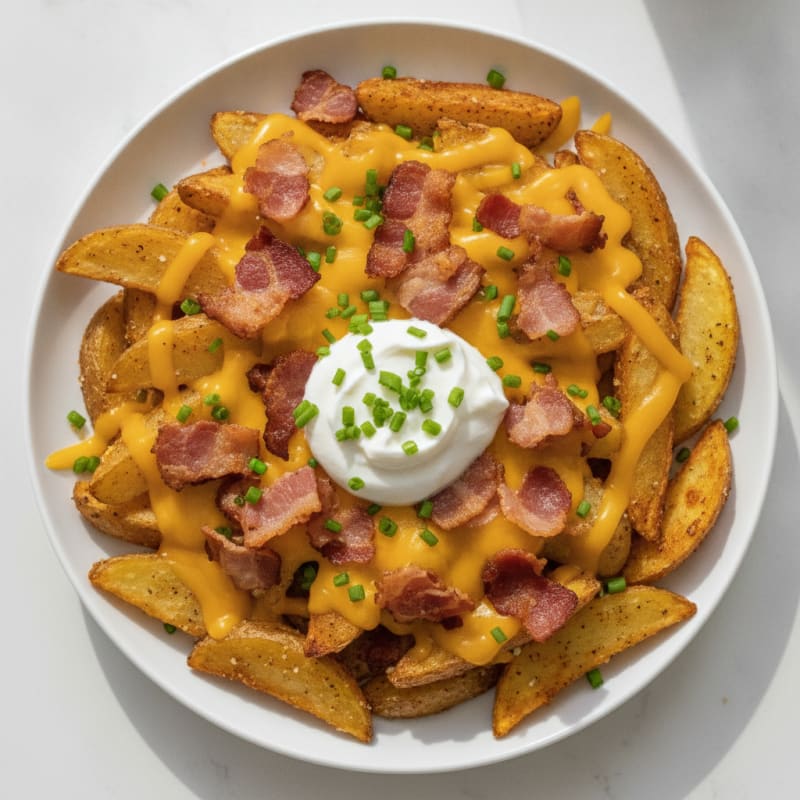 Loaded Bacon Cheese Fries