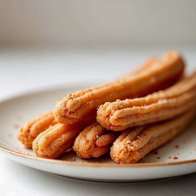 Baked Cinnamon-Almond Protein Churro Sticks