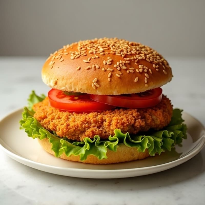Crispy Air-Fried Chicken Sandwich