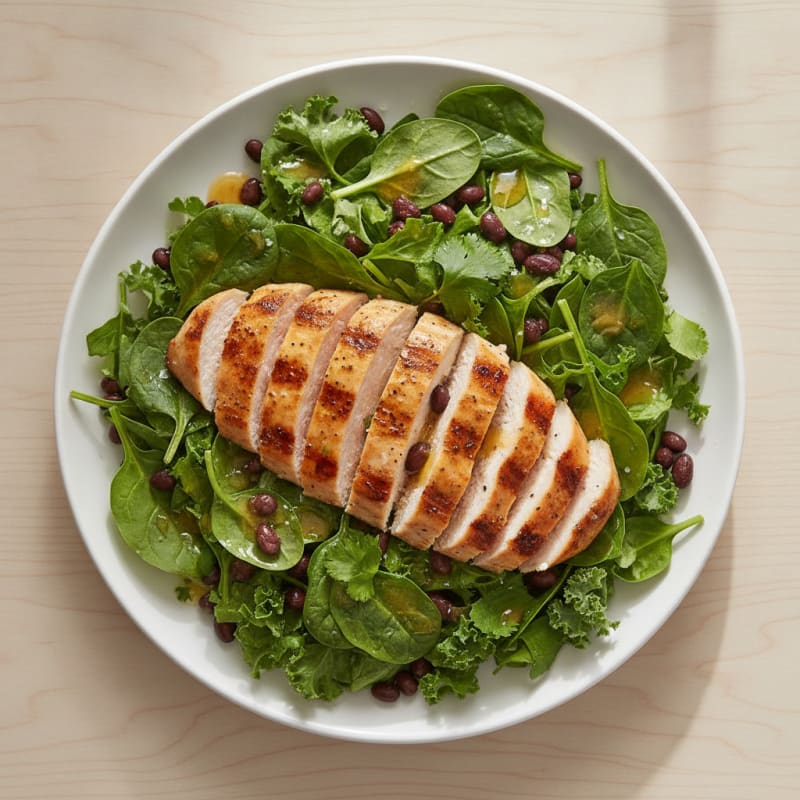 Honey-Lime Herb Grilled Chicken Salad