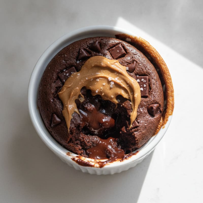 Decadent Chocolate Protein Mug Cake