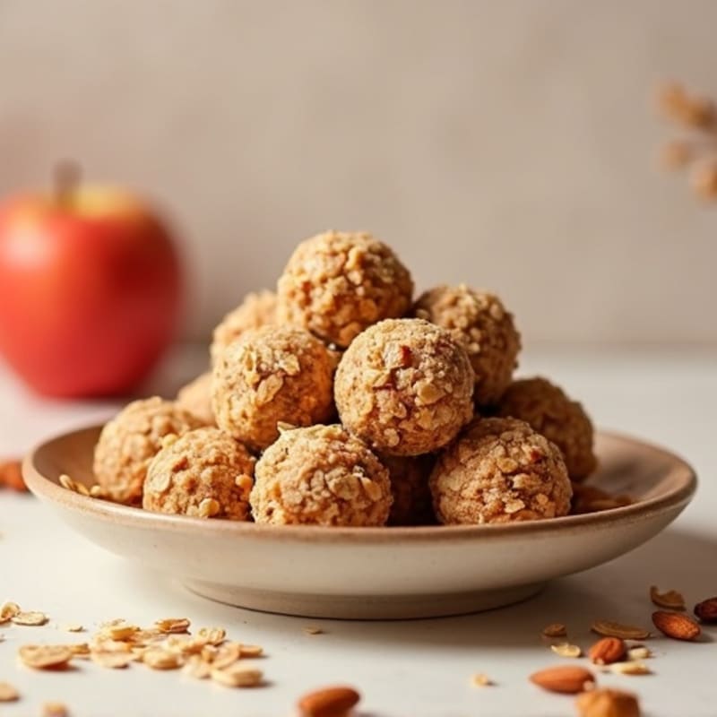 Crunchy Apple-Almond Energy Bites