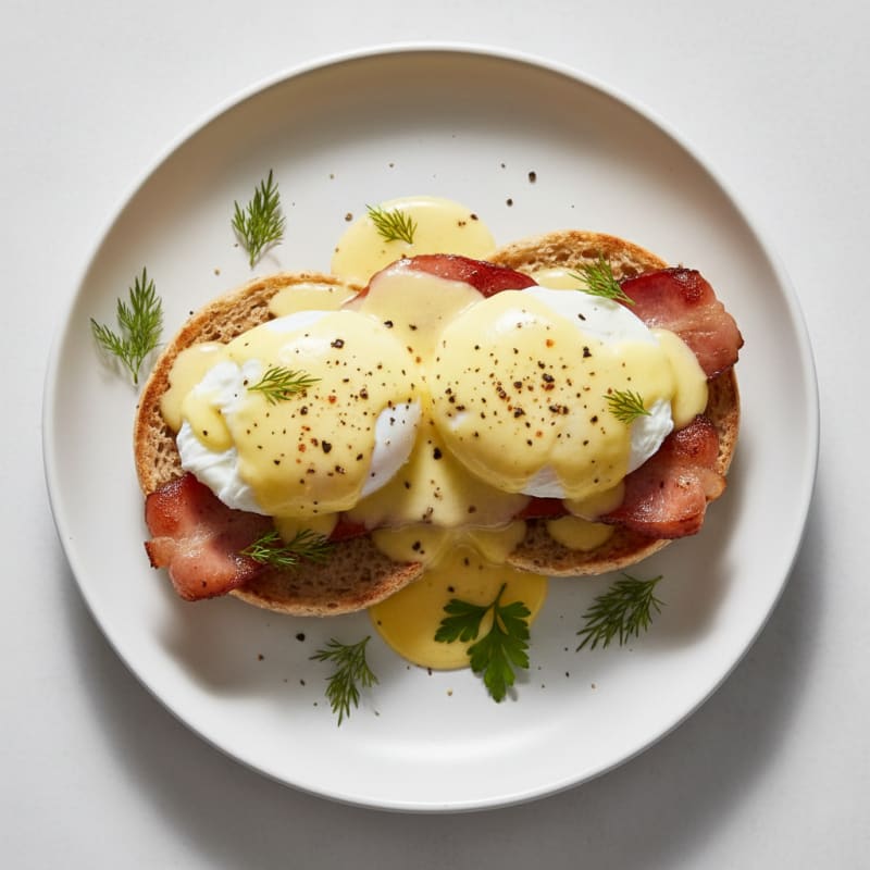 Classic Eggs Benedict with Hollandaise