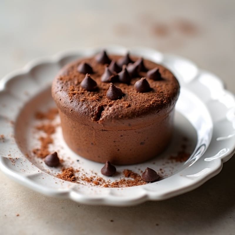 Dark Chocolate Protein Soufflé
