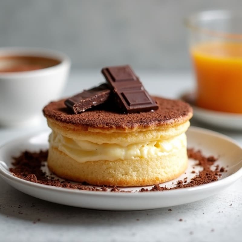 Dark Chocolate Protein Soufflé