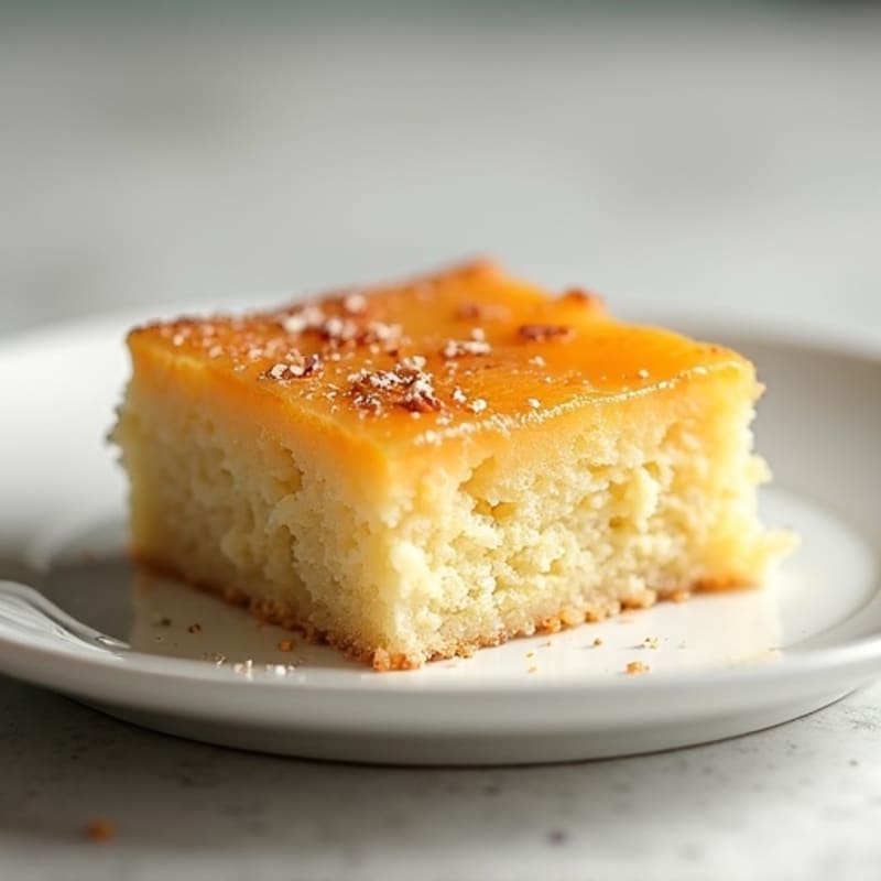 Protein-Packed Vanilla Bean Snack Cake