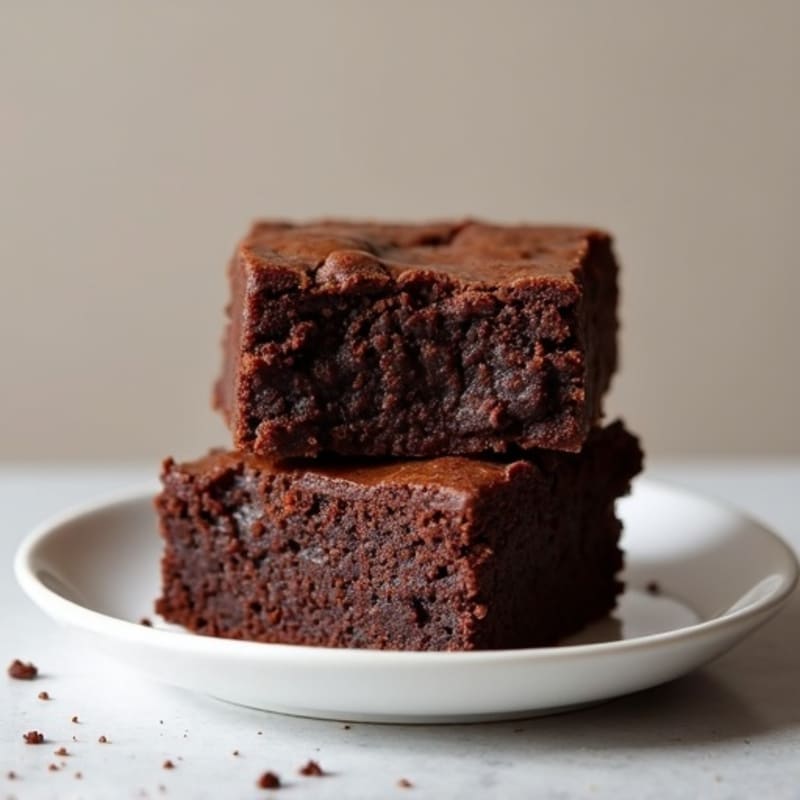 Flourless Dark Chocolate Sweet Potato Brownies
