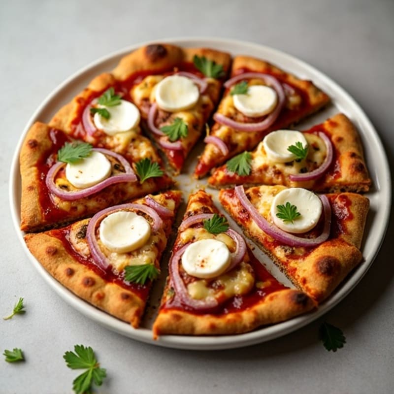 Sheet Pan BBQ Chicken Pizza