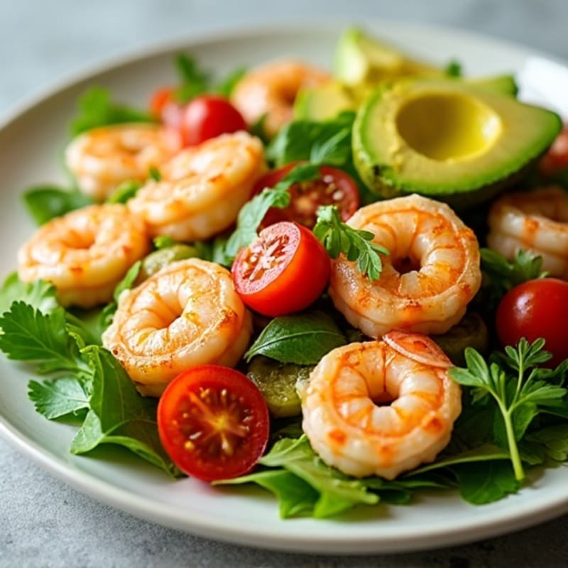 Fresh Zesty Shrimp with Creamy Avocado