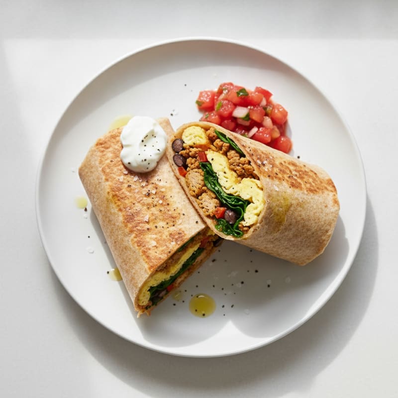 Ultimate Loaded Breakfast Burrito
