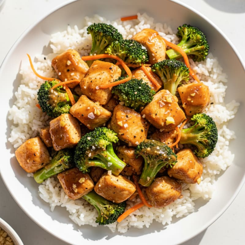Chicken and Broccoli Rice Bowl
