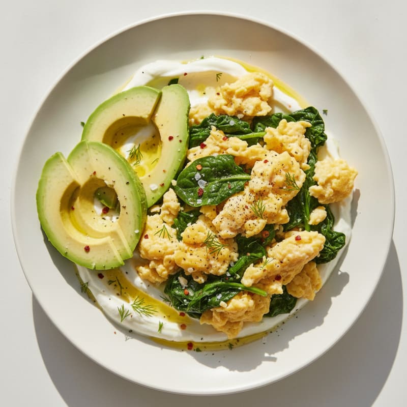 Bright Breakfast Egg and Avocado Bowl