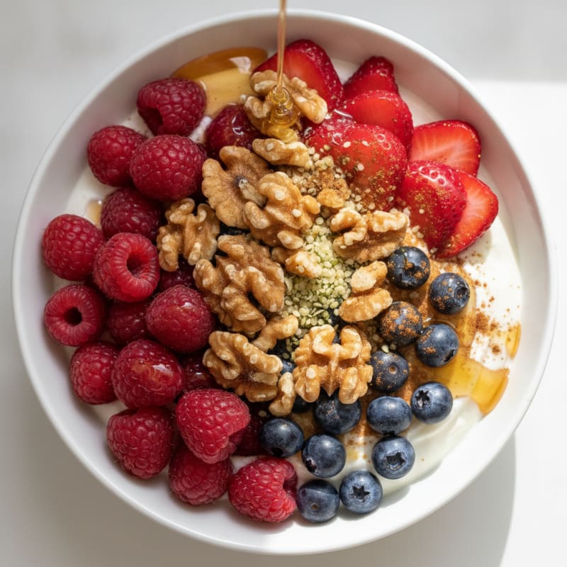 High-Protein Greek Yogurt Power Bowl