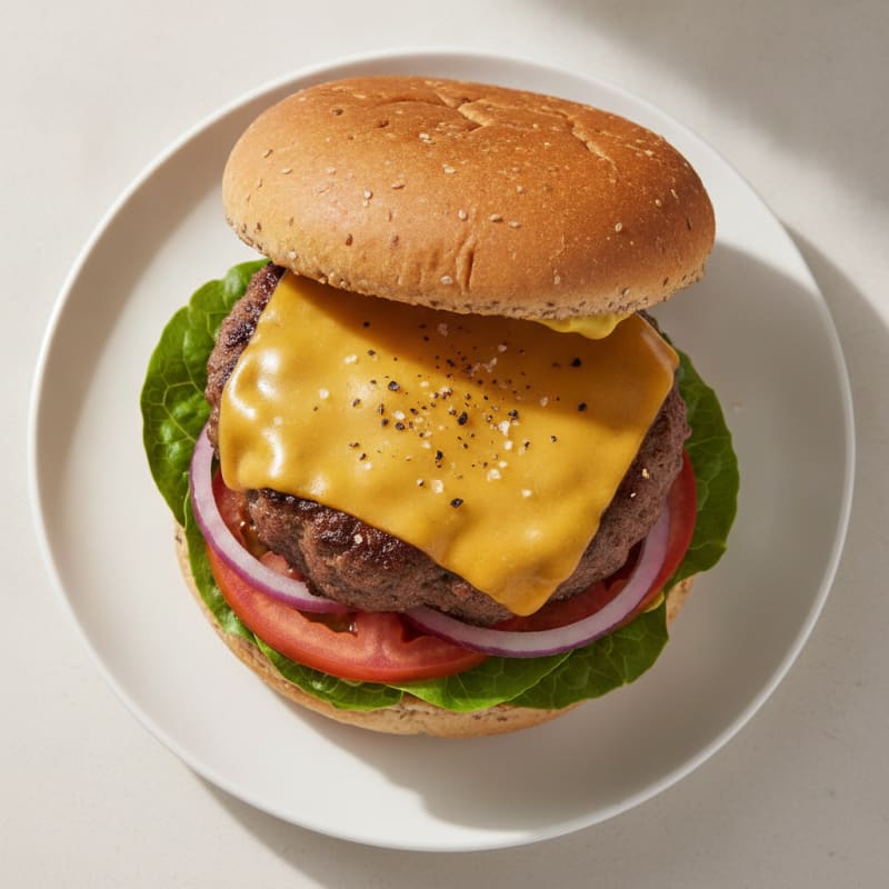 Classic Beef Cheeseburger