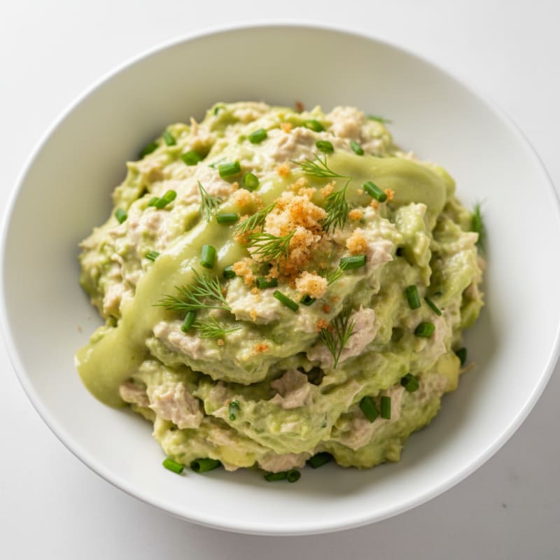 Tuna Protein Pudding with Greek Yogurt