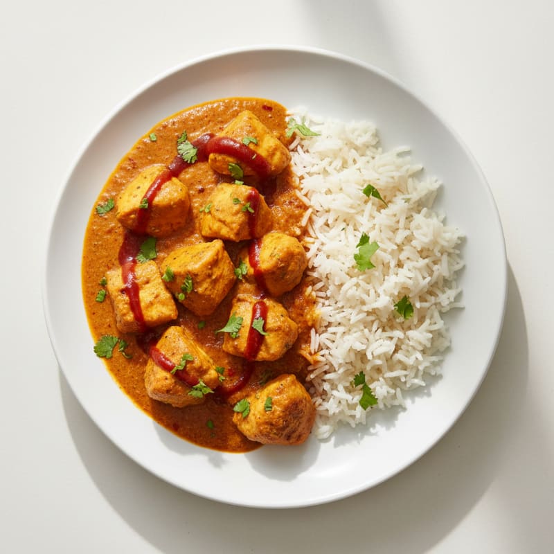 Chicken Tikka Masala with Basmati Rice
