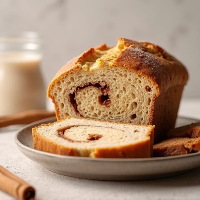 Protein-Packed Almond Flour Cinnamon Swirl Bread