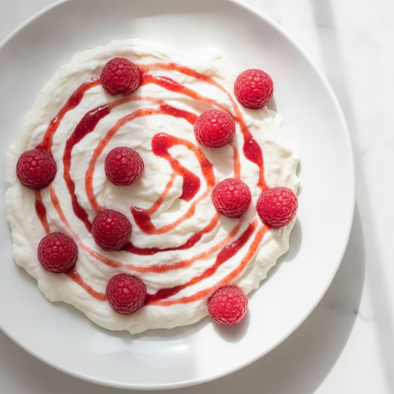 Silky Greek Yogurt Protein Mousse with Berries
