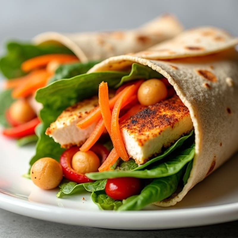 Fresh Crispy Veggie Wrap