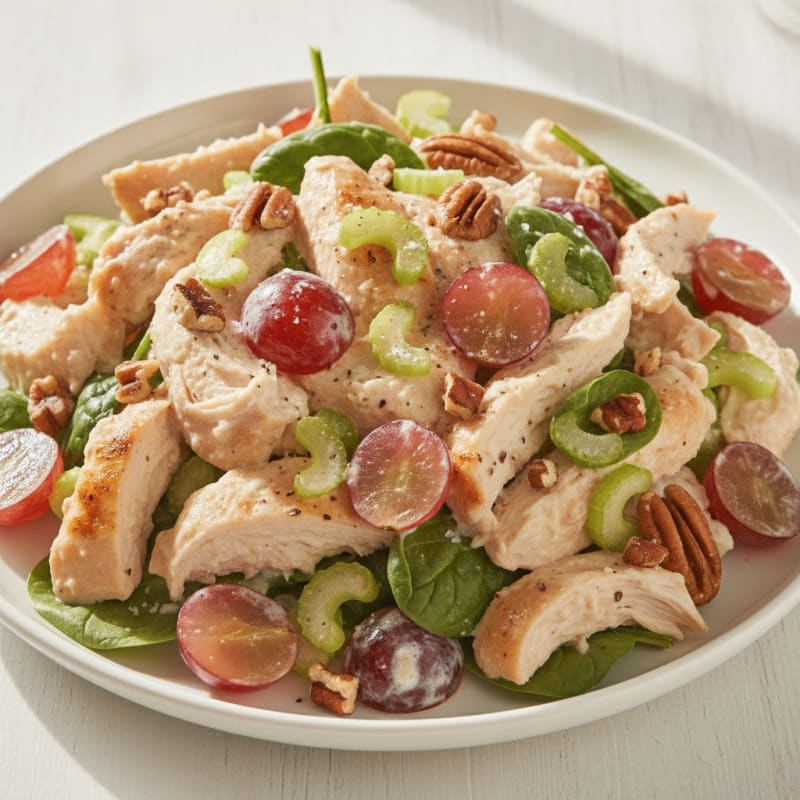 Chicken Salad with Grapes and Pecans