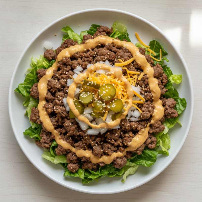 Big Mac Protein Bowl