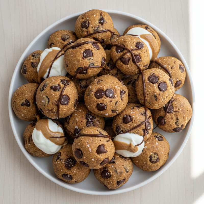 No-Bake Chocolate Chip Protein Bites