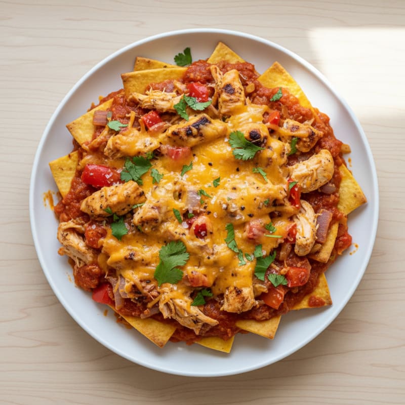 Creamy Chicken Enchilada Bake