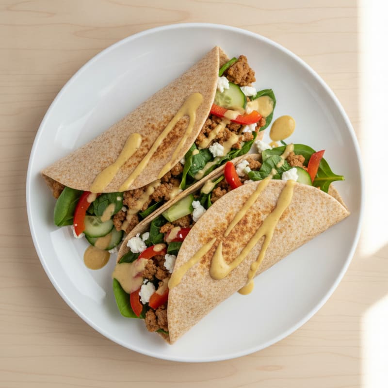 Turkey and Veggie Protein Wrap