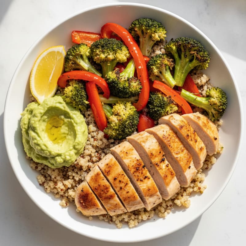 Chicken and Veggie Power Bowl