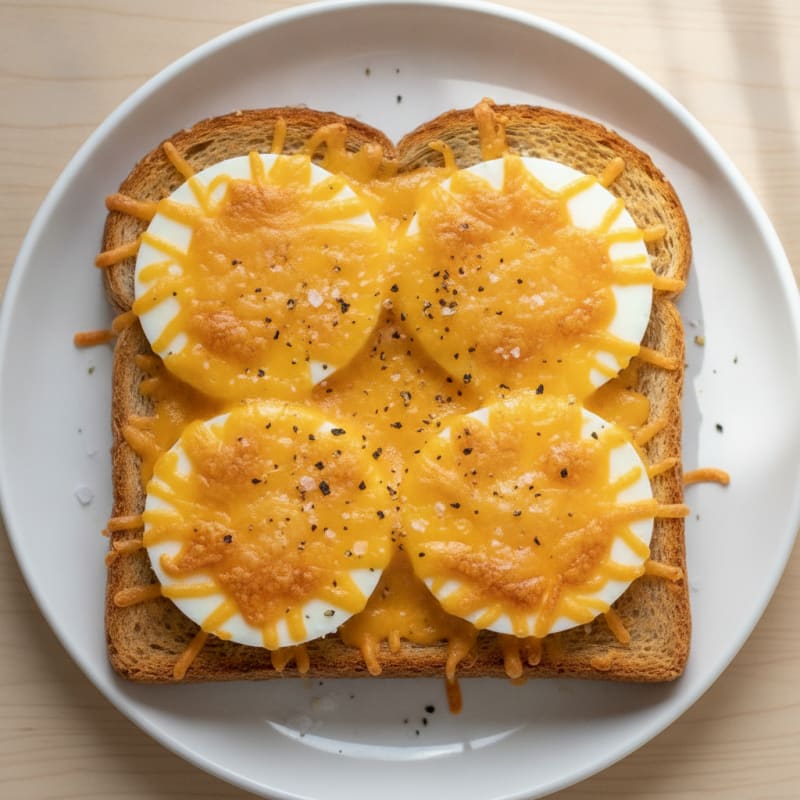 Cheesy Egg Toast