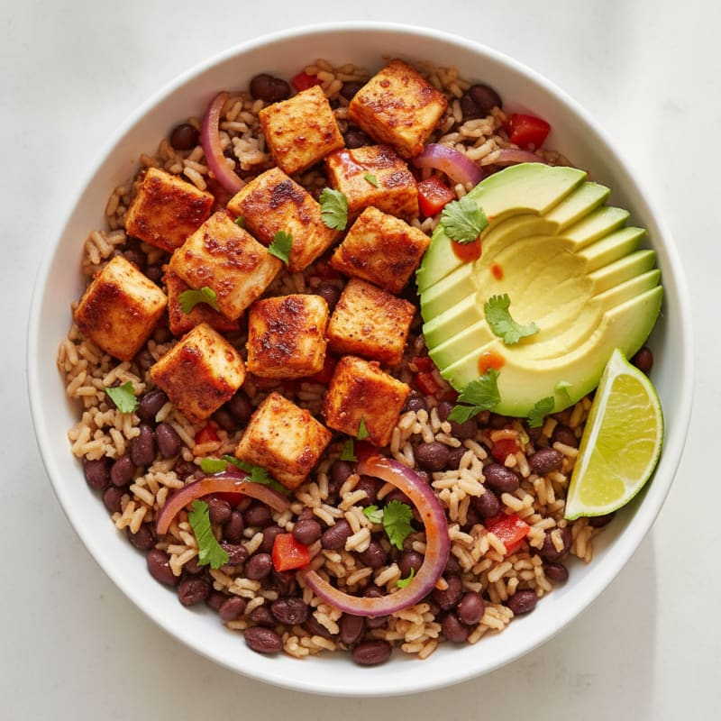 Chipotle Chicken and Rice Bowl