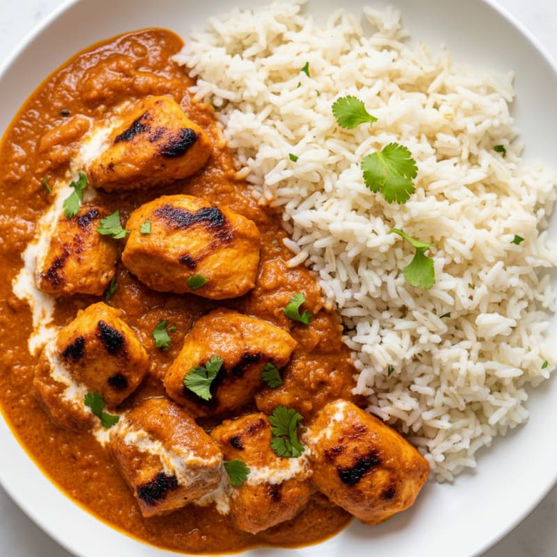 Chicken Tikka Masala with Basmati Rice