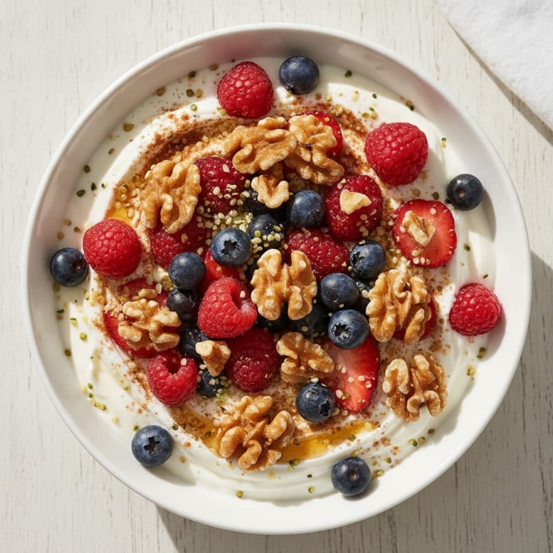 High-Protein Berry Bliss Yogurt Bowl