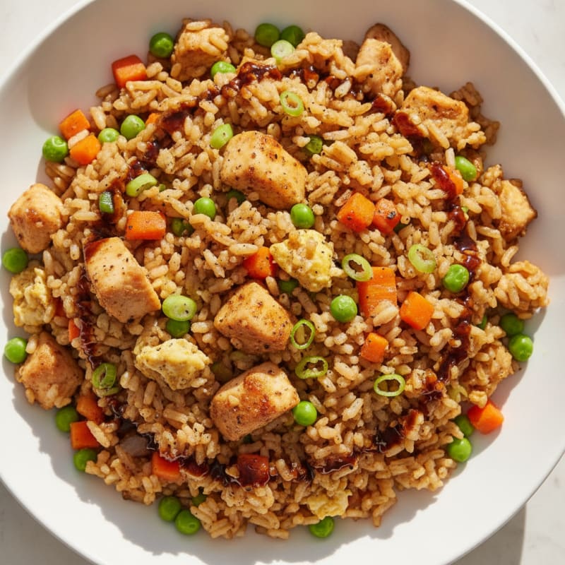 Chicken and Vegetable Fried Rice