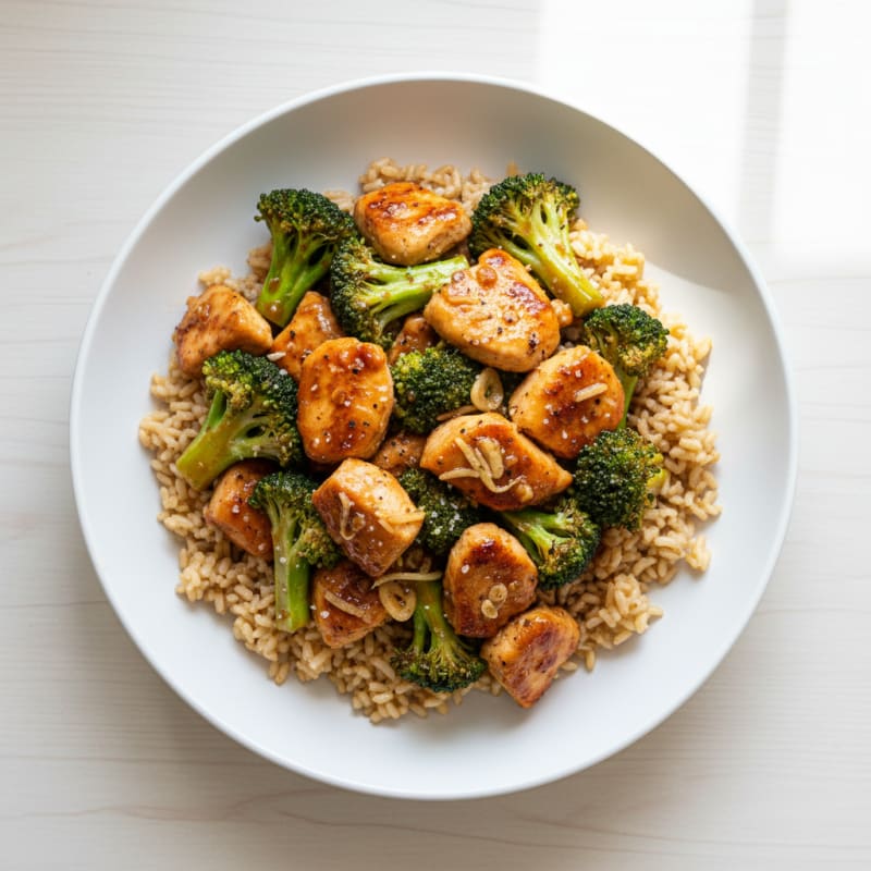 Teriyaki Chicken and Broccoli Stir-Fry