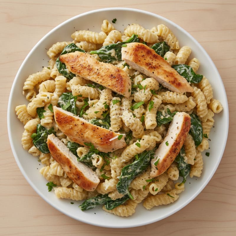Garlic Parmesan Cream Pasta