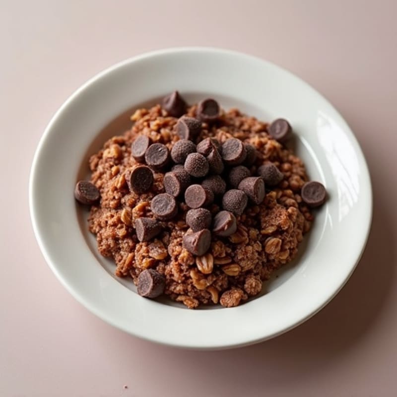 Triple Chocolate Fudge Protein Baked Oats