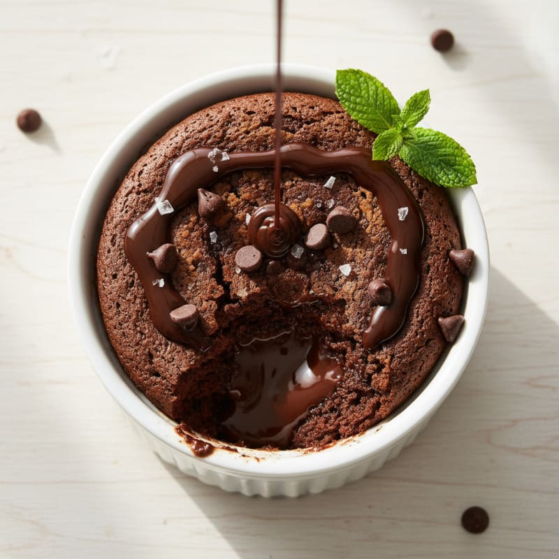 Decadent Chocolate Protein Mug Cake