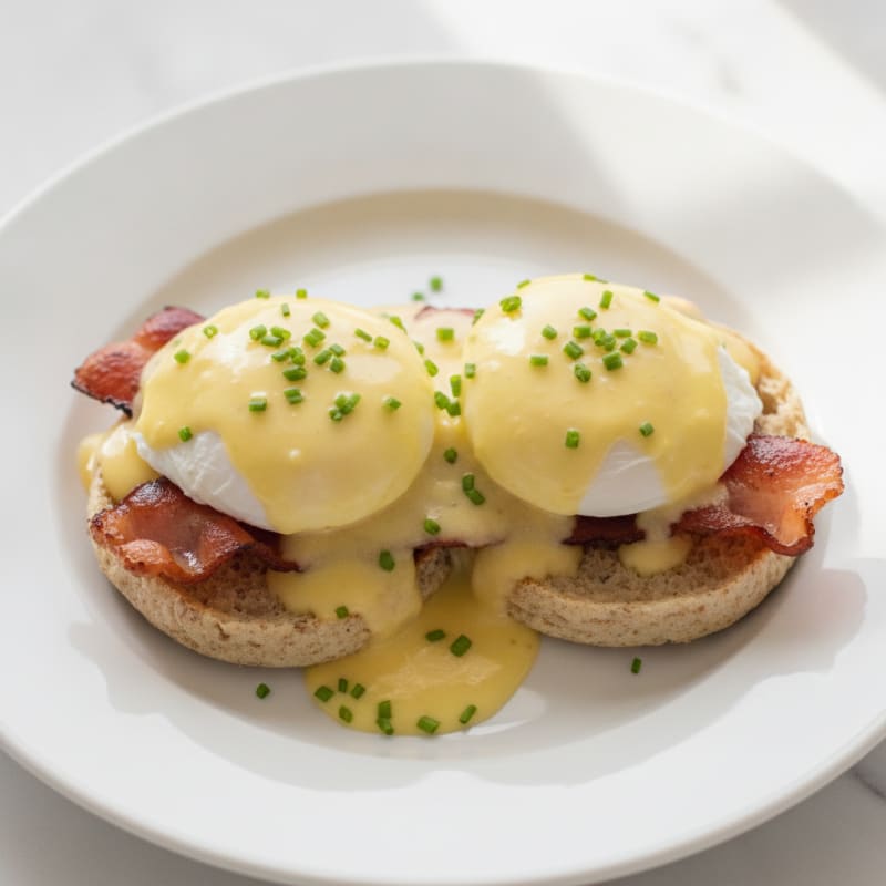 Classic Eggs Benedict with Hollandaise