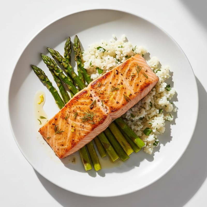 Lemon Herb Grilled Salmon