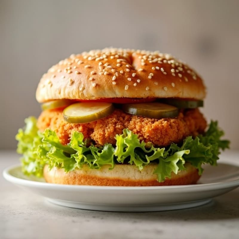 Crispy Baked Chicken Sandwich