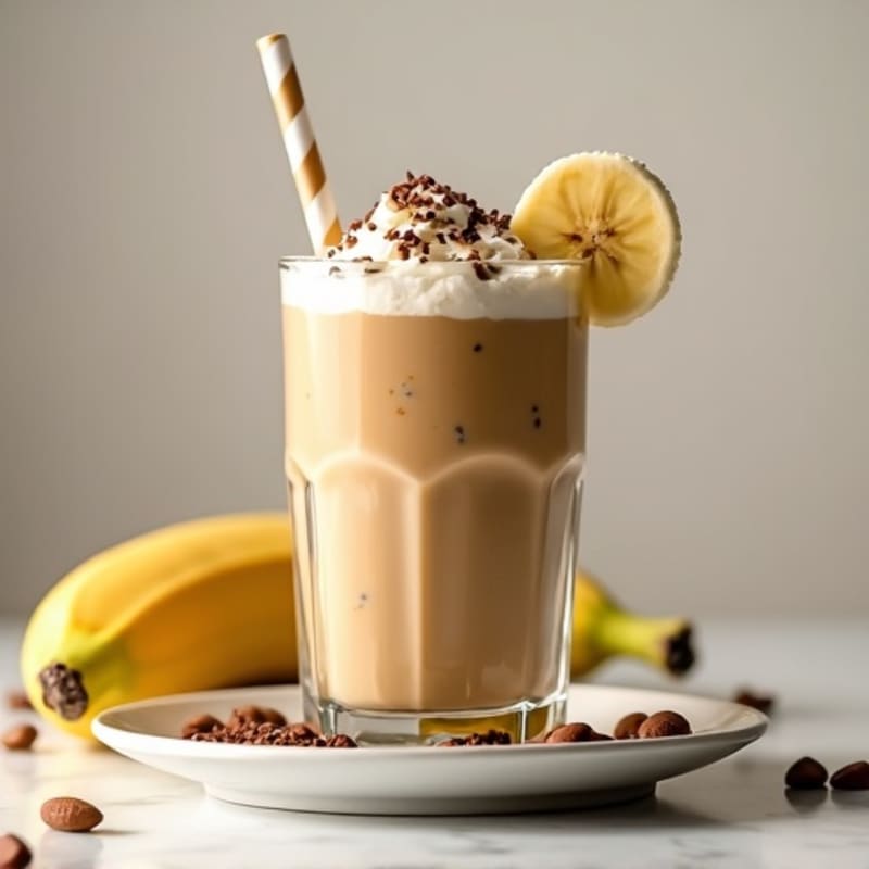 Creamy Coffee Protein Shake with Greek Yogurt