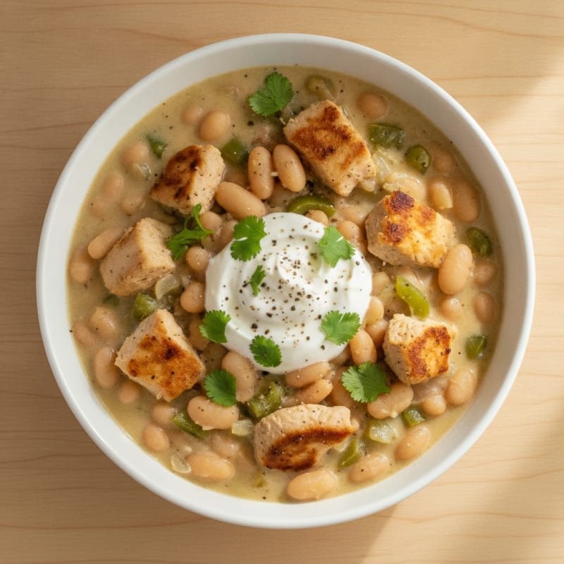 Hearty White Chicken Chili