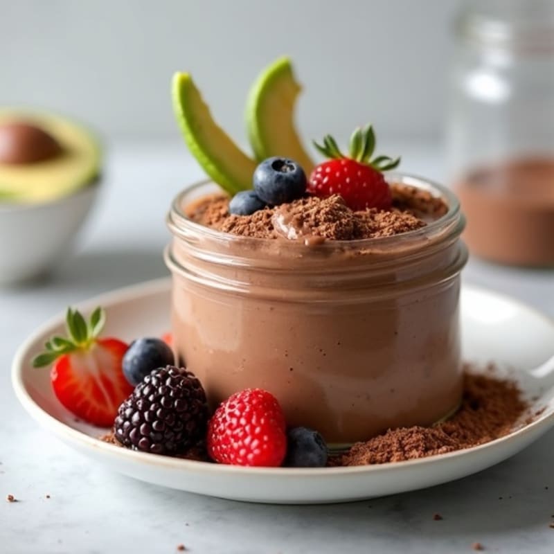 Creamy Greek Yogurt Chocolate Protein Pudding