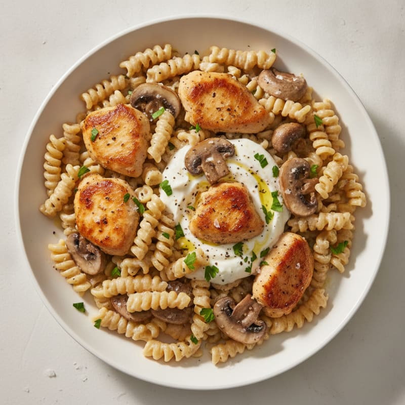 Truffle Mushroom Pasta