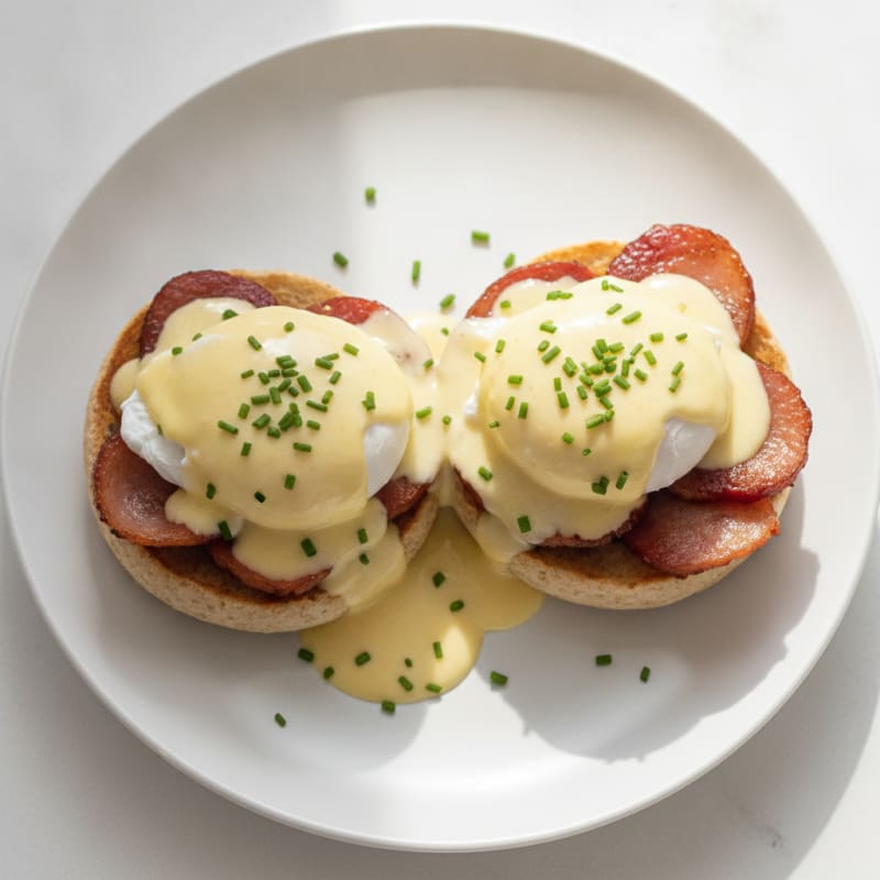 Classic Eggs Benedict with Hollandaise